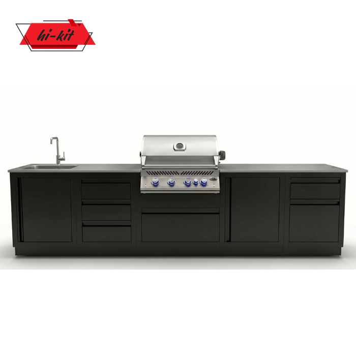 Гриль-кухни Hi-Kit: Гриль кухня Napoleon Big 32 3.3м Blum