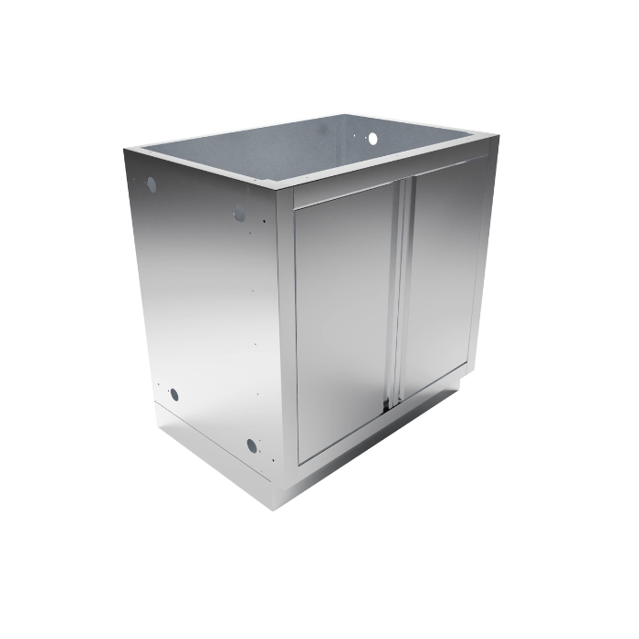 Тумбы Modulyen Hi-Kit: Кухонный модуль c 2-мя распашными дверцами и полкой N/N, 1.2м