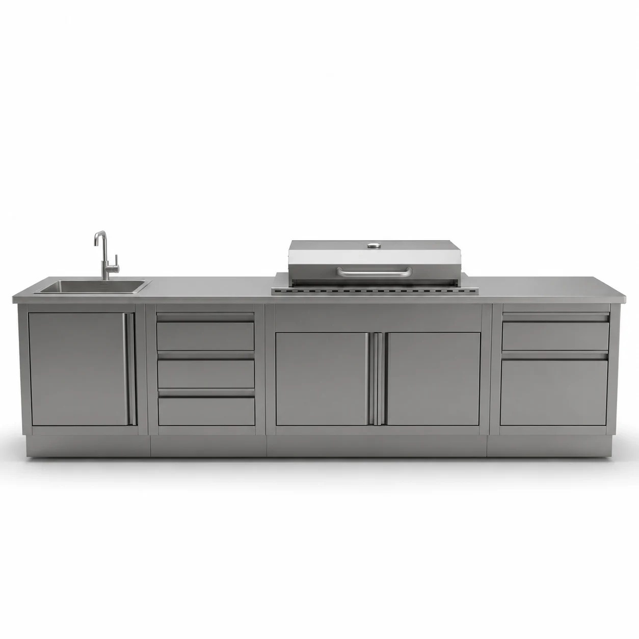 Гриль Кухня Modulyen 2.8м Blum