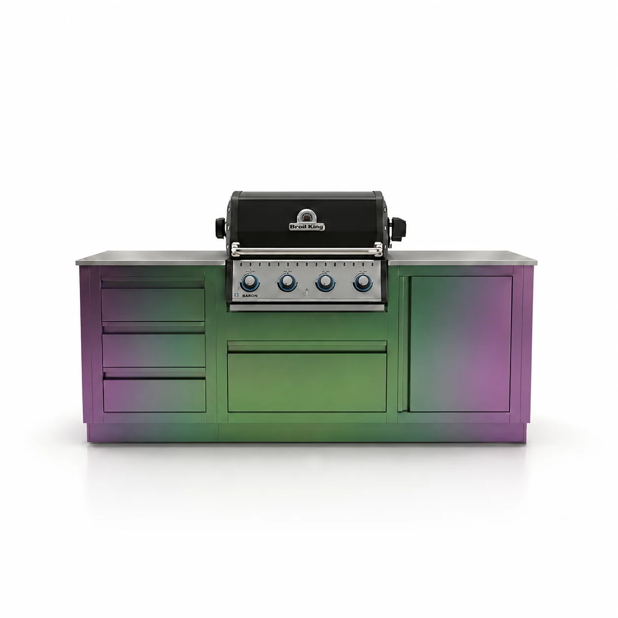 Гриль кухня Broil King Baron 420 2.1м Blum — Хамелеон