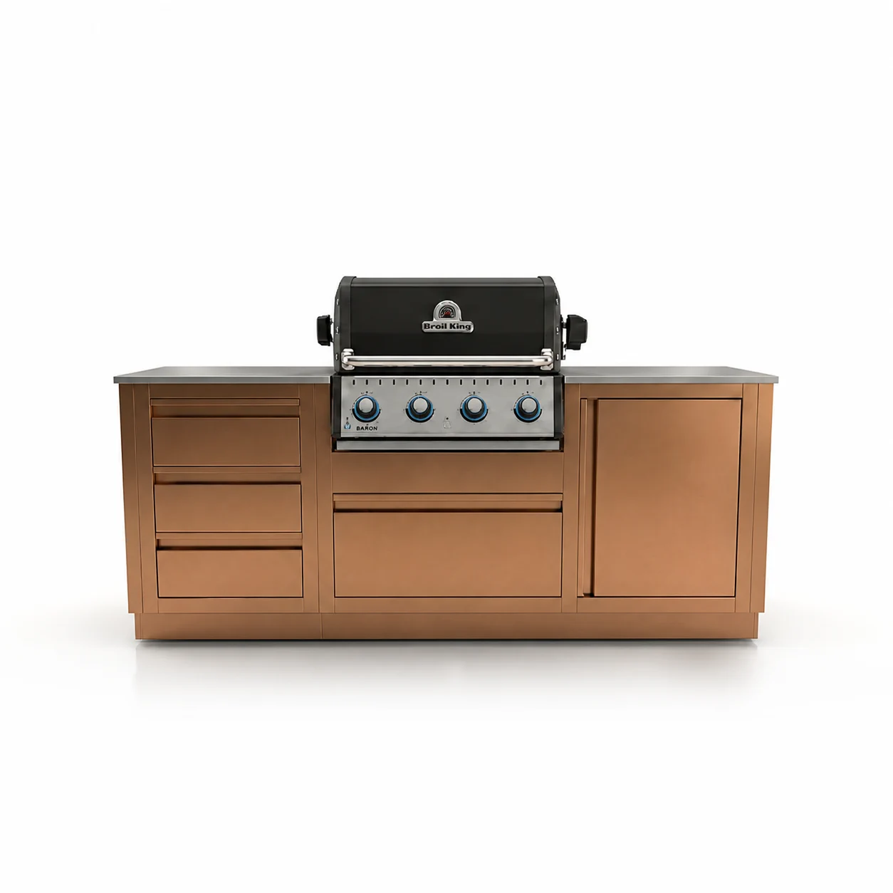 Гриль-кухни Hi-Kit: Гриль кухня Broil King Baron 420 2.1м Blum